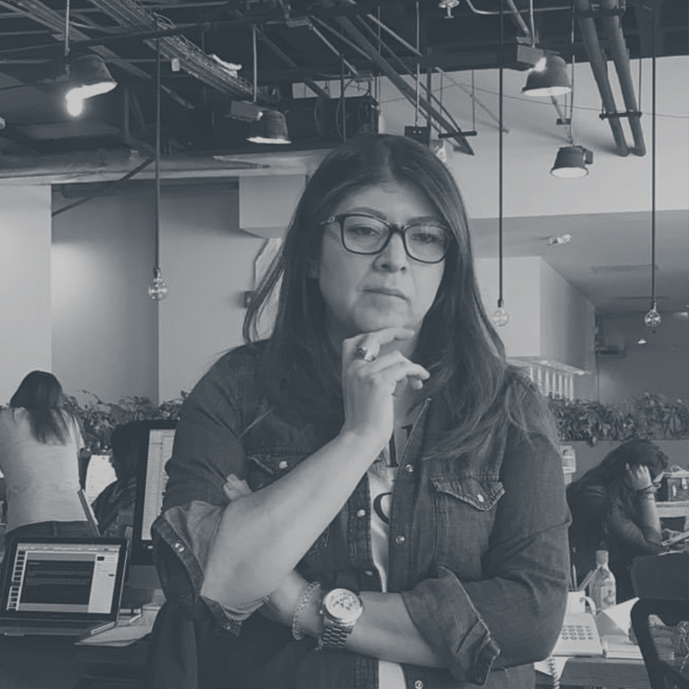 Una persona trabajando